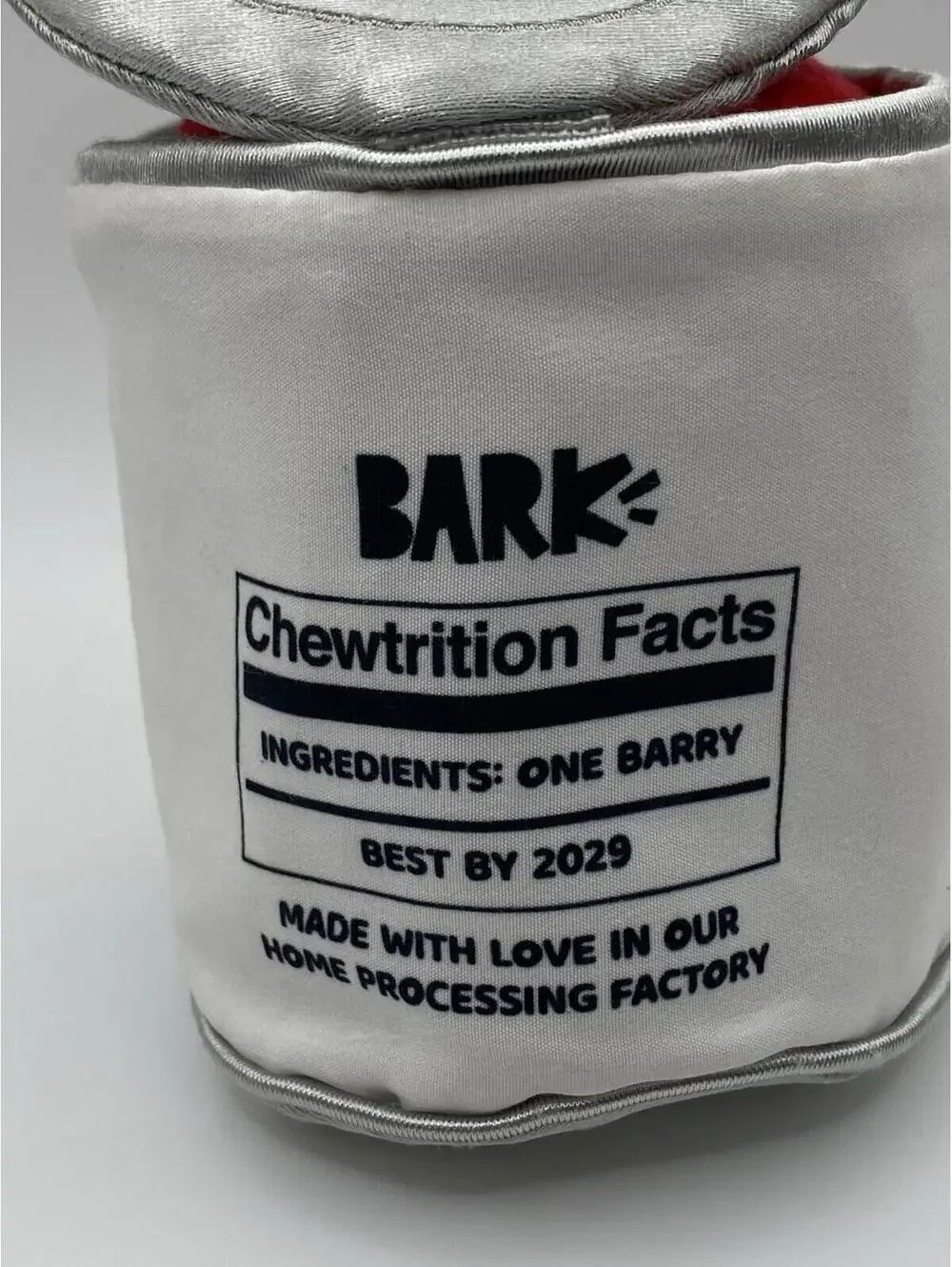 Bark Box Reserved For Canned Barry Sauce Squeaker Dog Toy Large 50+ Lbs